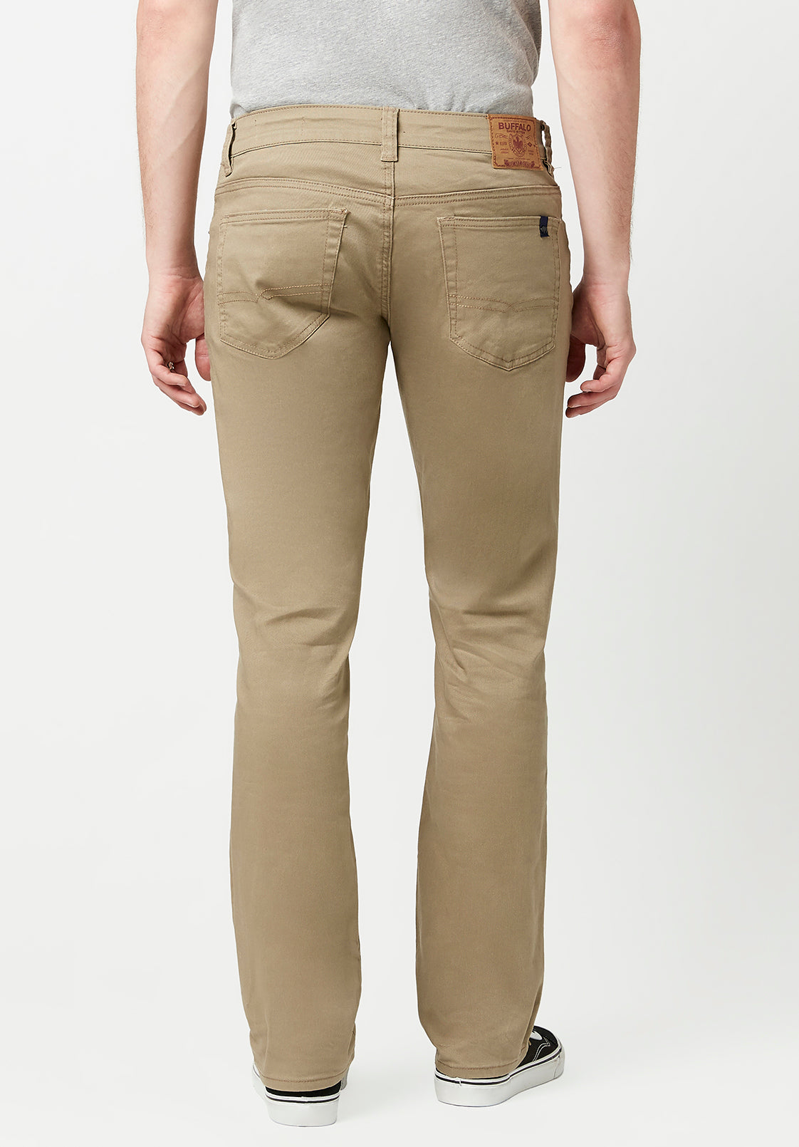 Straight Six Men's Twill Pants in Tan - BM16083