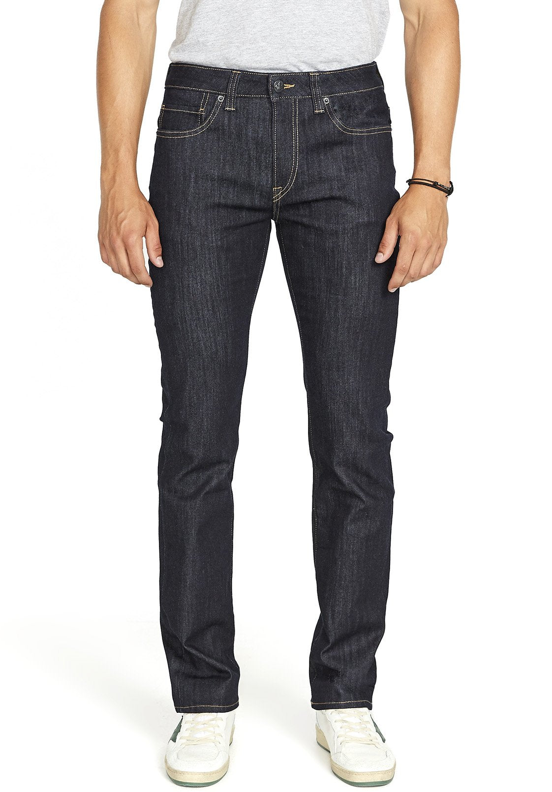 Straight Six Men's Jeans in Rinsed Blue - BM22630