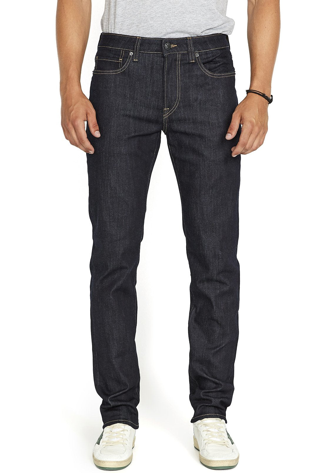 Relaxed Tapered Ben Men's Rinsed Blue Jeans - BM22638