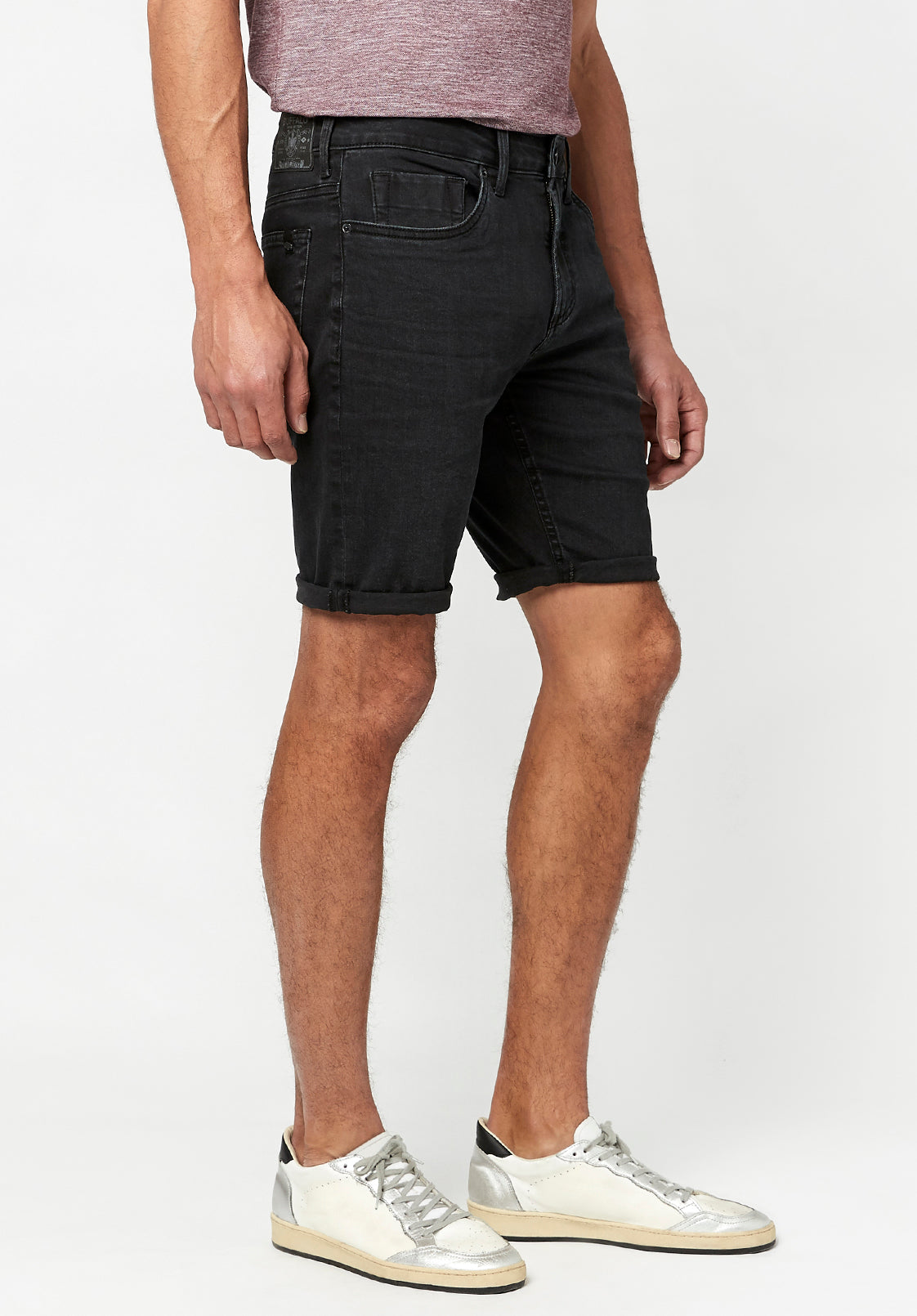 Slim Parker Men's Shorts in Black - BM22778