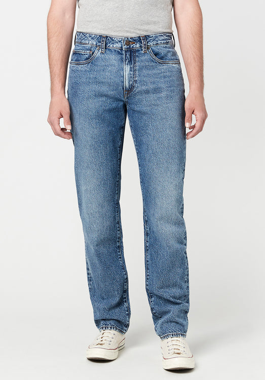 Buffalo David Bitton Men's Ben Relaxed Tapered Denim Jeans, Rinse WASH  Indigo, 28 30 : : Clothing, Shoes & Accessories