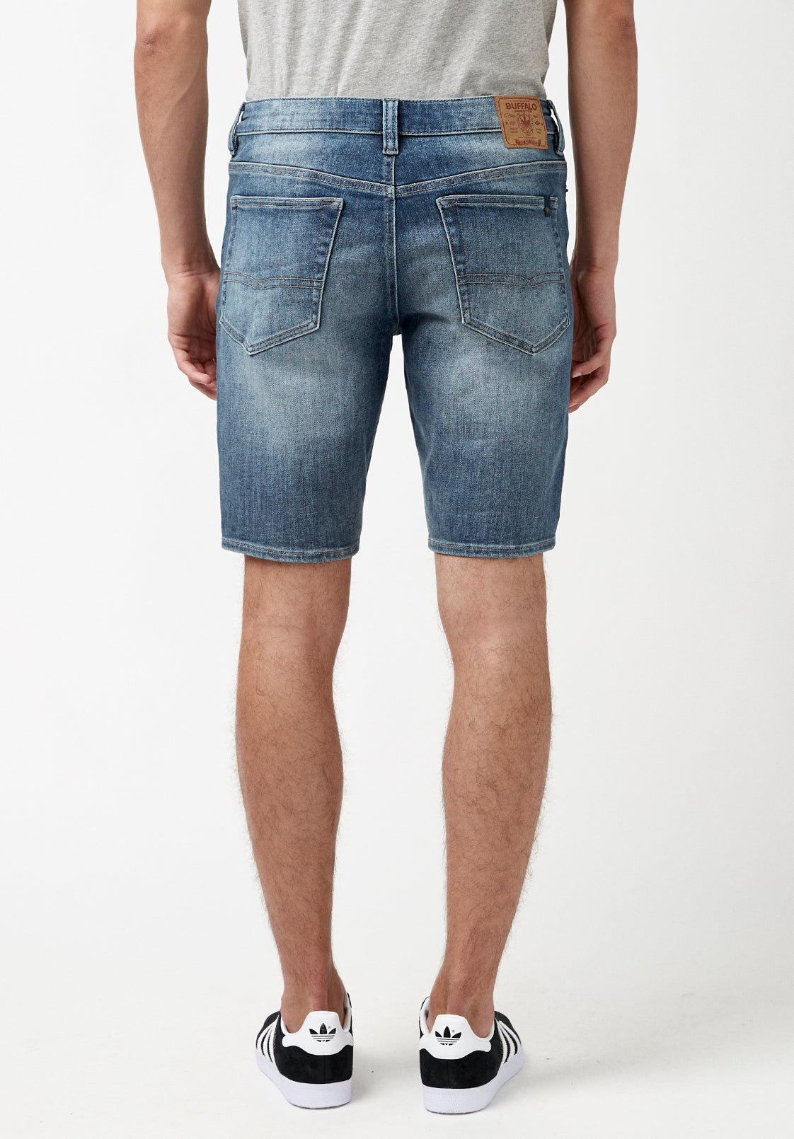 Super Stretch Slim Parker Whiskered Shorts - BM22848