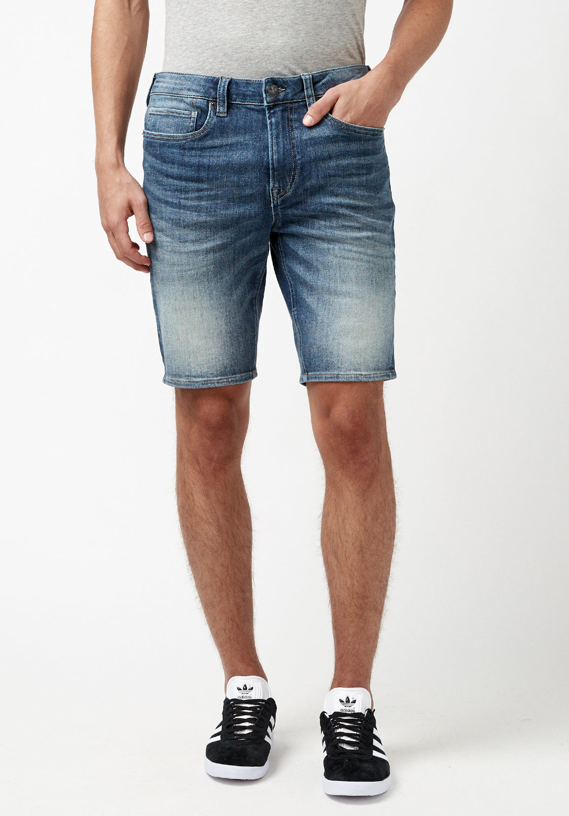 Super Stretch Slim Parker Whiskered Shorts - BM22848