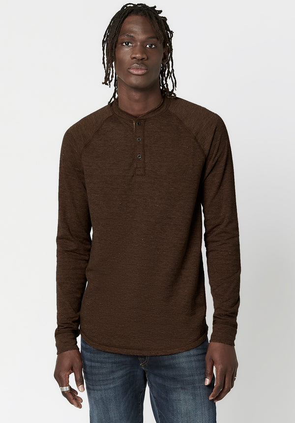 Pure Cotton Henley Long Sleeved T-Shirt, White Stuff