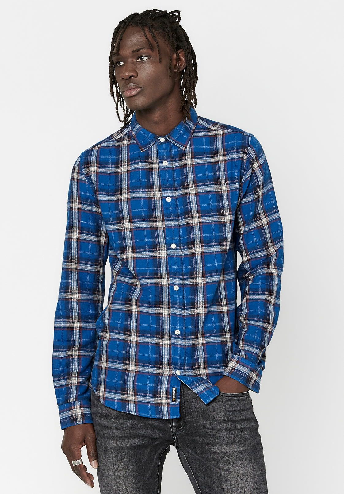 Twill Plaid Satwil Shirt - BM23650