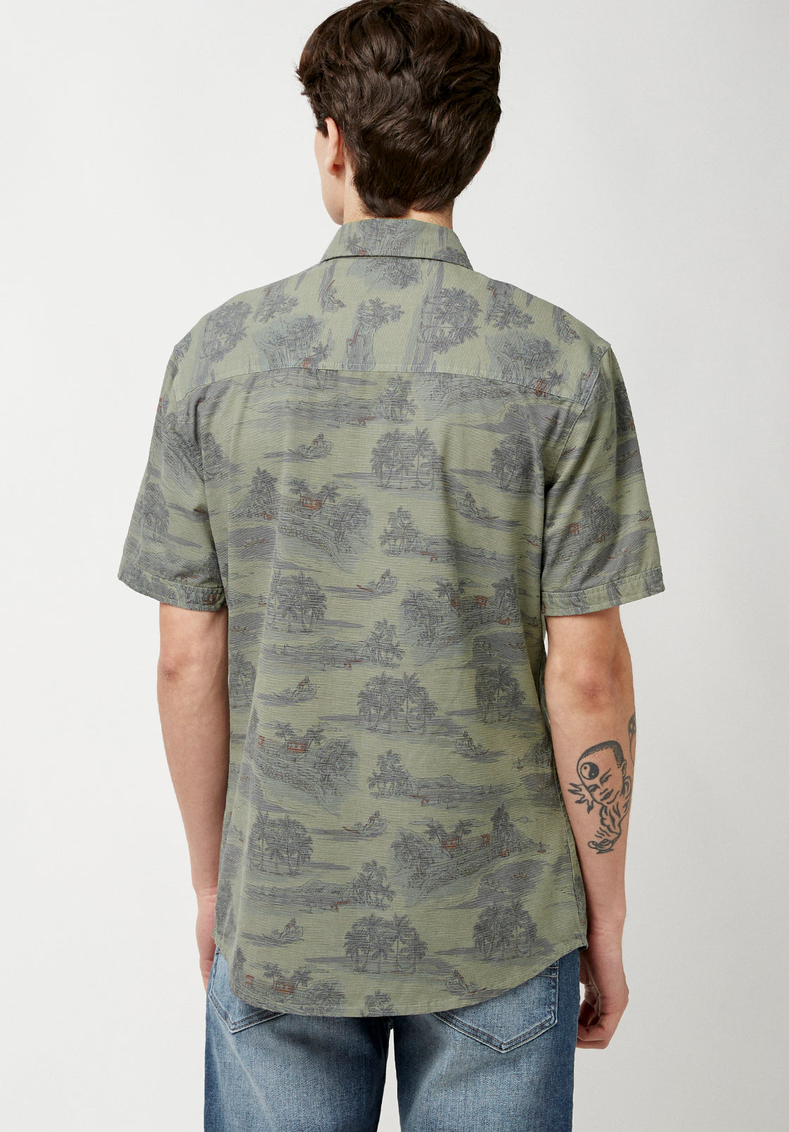 Stretchy Sunuz Button Shirt - BM23970