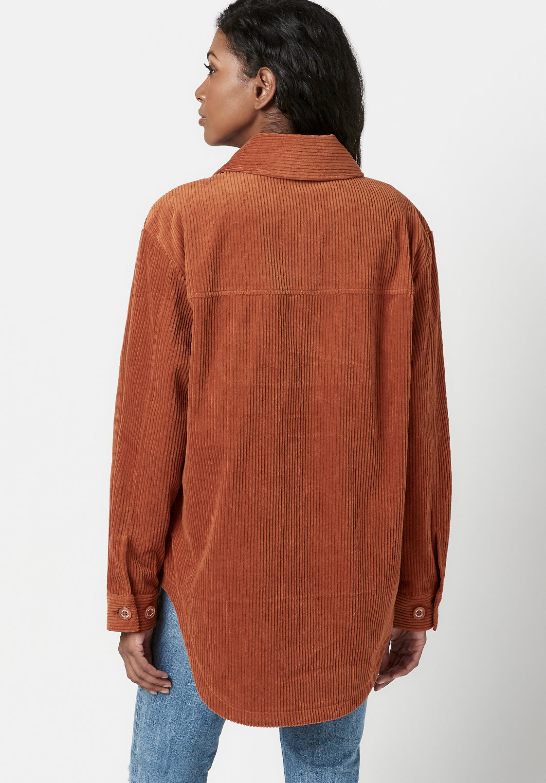 Oversize Corduroy Marlene Shacket - JK0523F