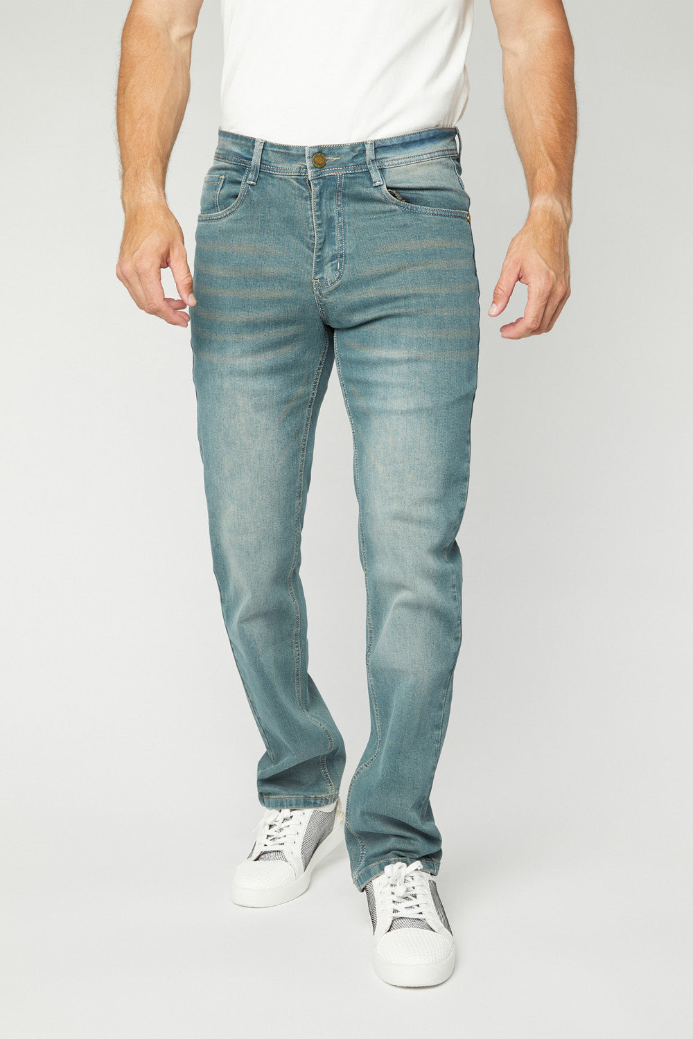 Pax Men's Lt Blue Slim Stretch Jeans – Platini Fashion