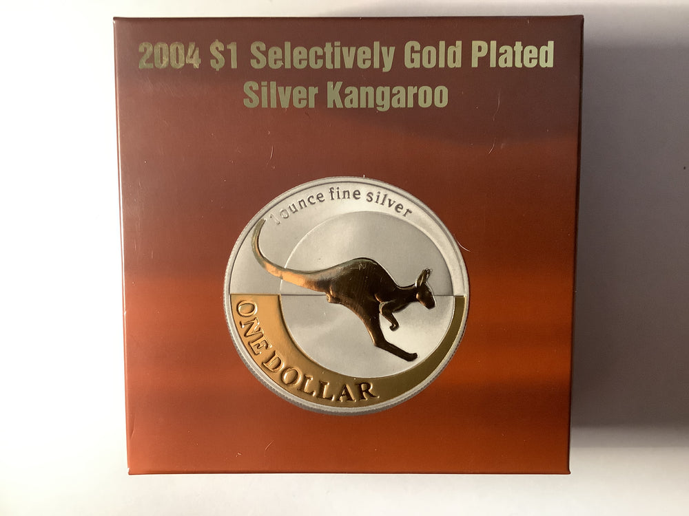 2023 Australia $1 1-oz Silver 30th Anniversary Kangaroo Mob of