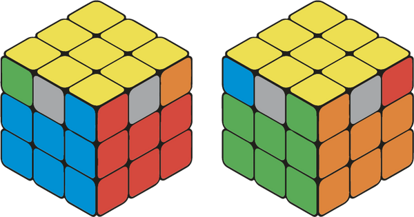 Comment Placer les Coins Jaunes Deuxième Algorithme Rubik's Cube