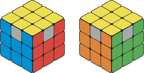 Faire les Coins Jaunes Rubik's Cube 3x3