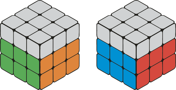 Deuxième Étage Rubik's Cube 3x3
