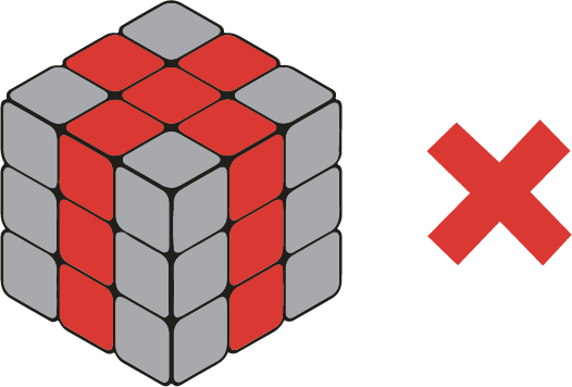Tourner les Centres Rubik's Cube