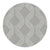 grey embroidered geometric