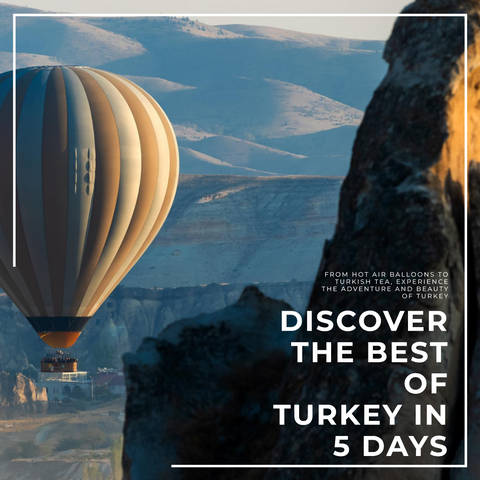 Suggestions d'itinéraires de 5 jours pour un voyage en Turquie
