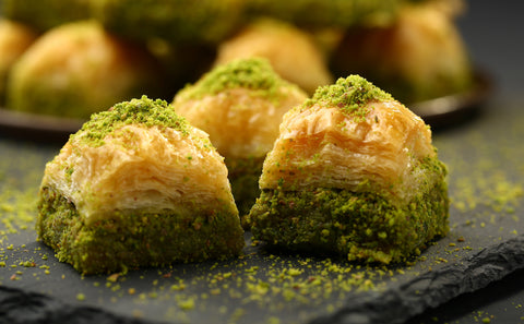 Baklava, crown jewel of Turkish desserts.