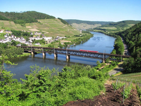 Rhine Valley Line, Germany: Koblenz to Mainz