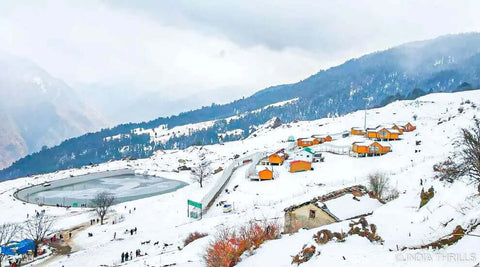 Winter vacation in Auli