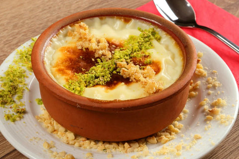 Sütlaç, the Turkish rendition of rice pudding