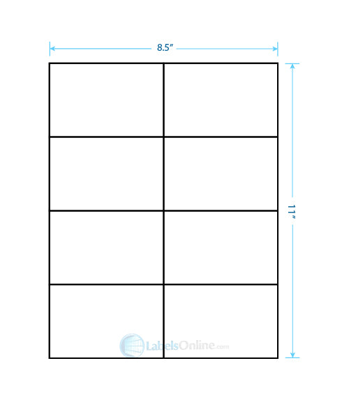 4.25" x 2.75" - 8 up - All Temp Freezer