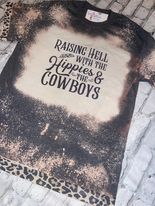 hippies & the cowboys   ~ Graphic tee