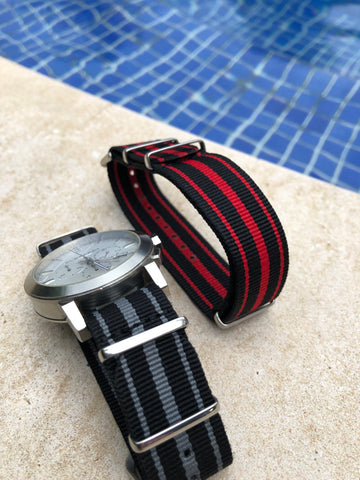 Nylon watch straps