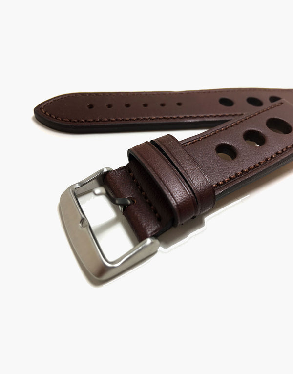 20mm LUX Grand Prix Rally Genuine Vintage Leather Strap Tan – LuxWatchStraps