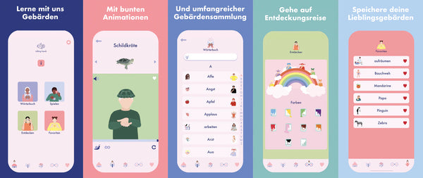 Gebärden lernen App 2