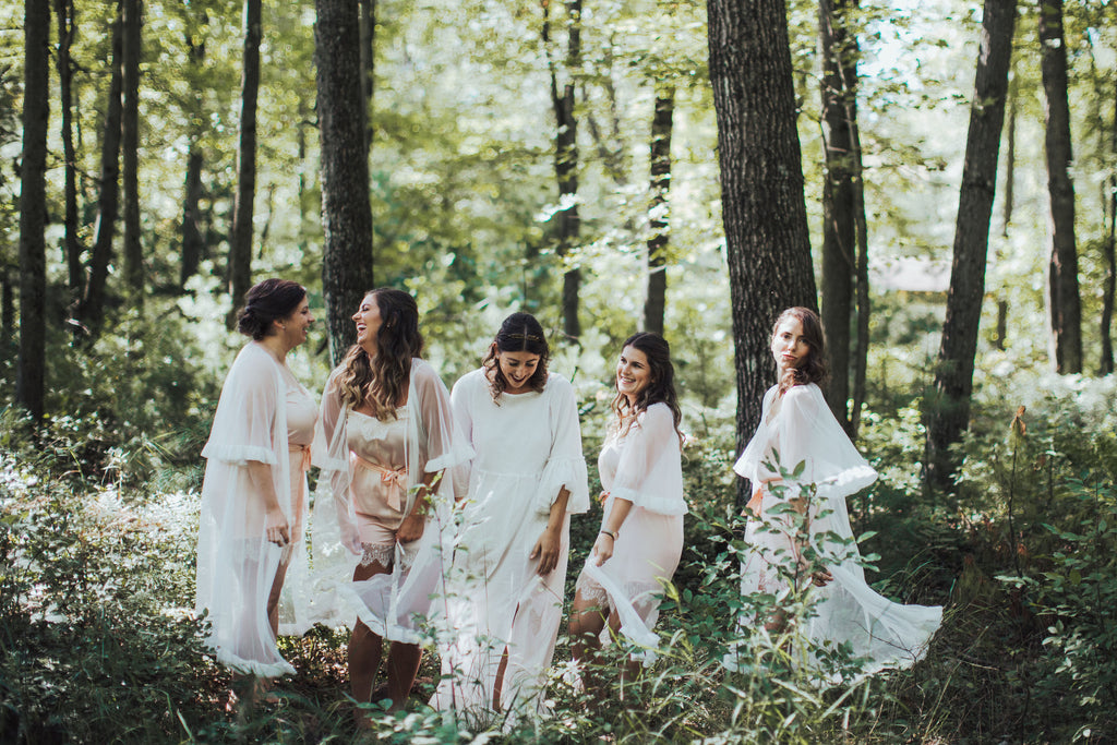 Becca & Cooper’s Camp Wedding in Lake Delton, Wisconsin | Tallulah Ketubahs