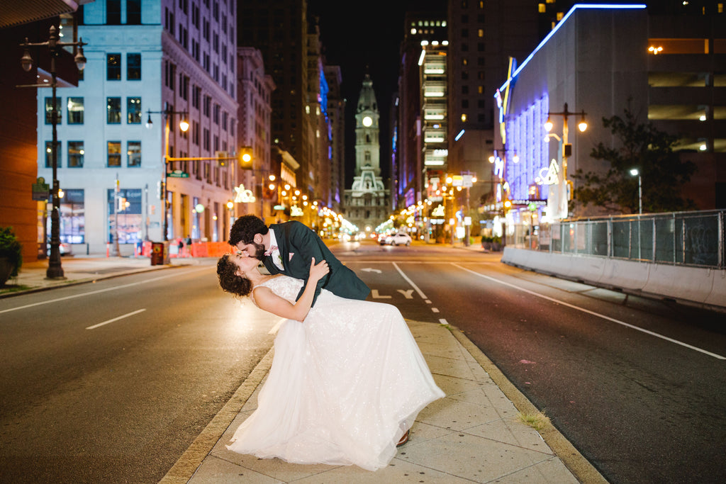 Ally & Jacob's Music Festival Inspired Wedding at the Kimmel Center, Philadelphia | Tallulah Ketubahs