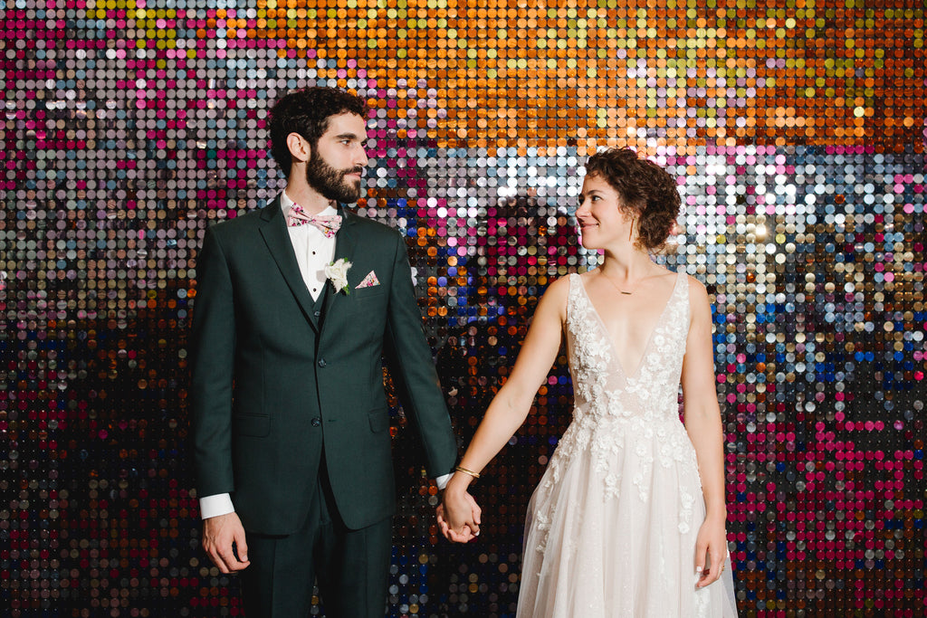 Ally & Jacob's Music Festival Inspired Wedding at the Kimmel Center, Philadelphia | Tallulah Ketubahs