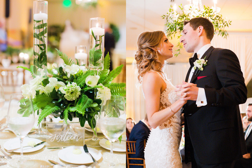 Melissa & Brad - Glamorous Garden Wedding at The Phipps Conservatory in Pittsburgh, PA | Tallulah Ketubahs