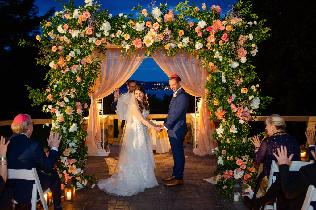  Laura & Raj’s Multi-Cultural Hindu Jewish Wedding in Hudson Valley, NY | Tallulah Ketubahs