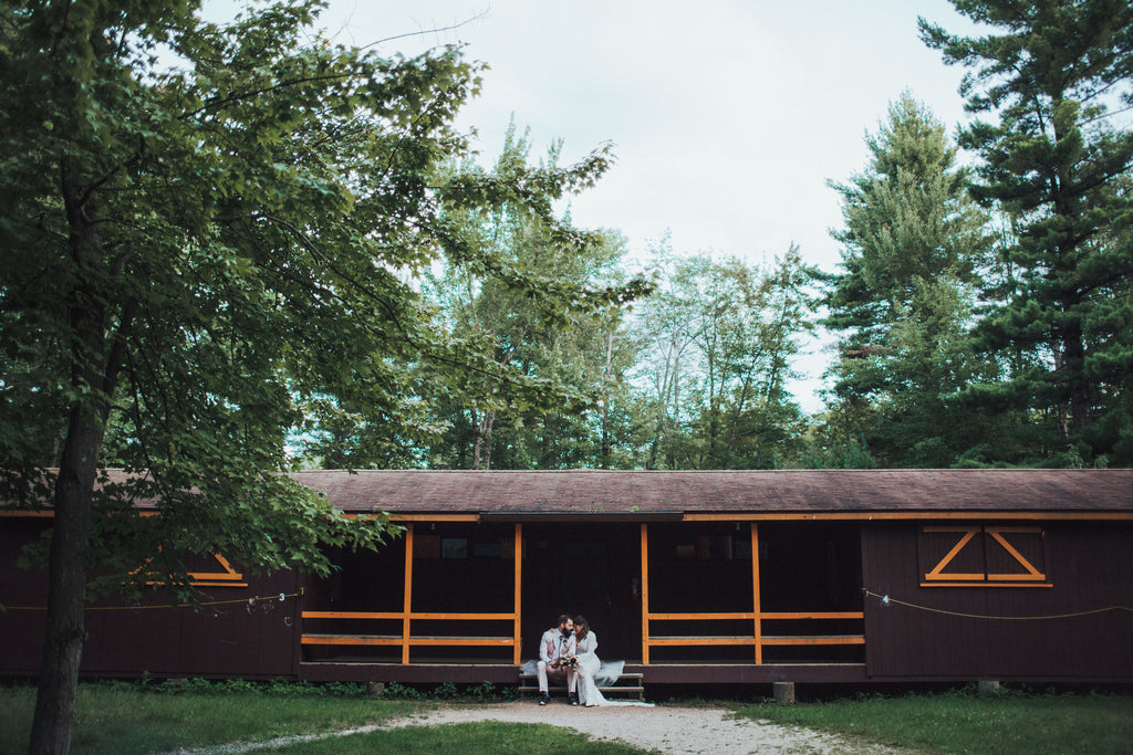 Becca & Cooper’s Camp Wedding in Lake Delton, Wisconsin | Tallulah Ketubahs