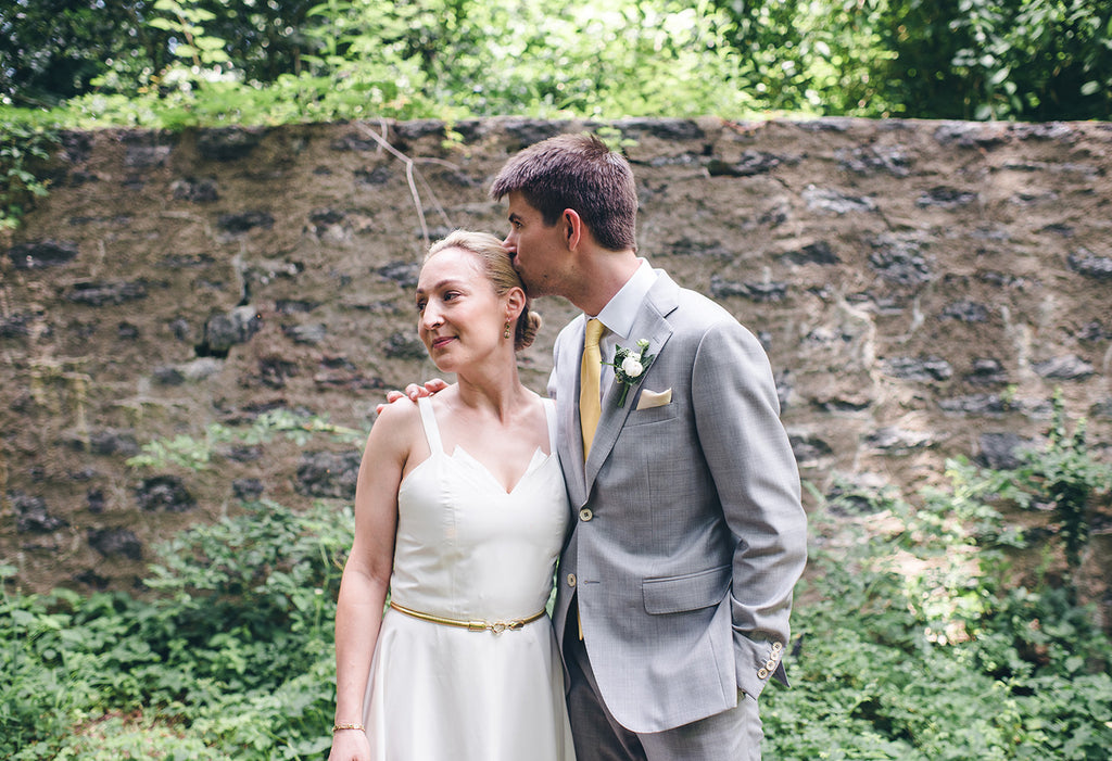 Rachel and Matthew - June Wedding at Awbury Arboretum | Tallulah Ketubahs