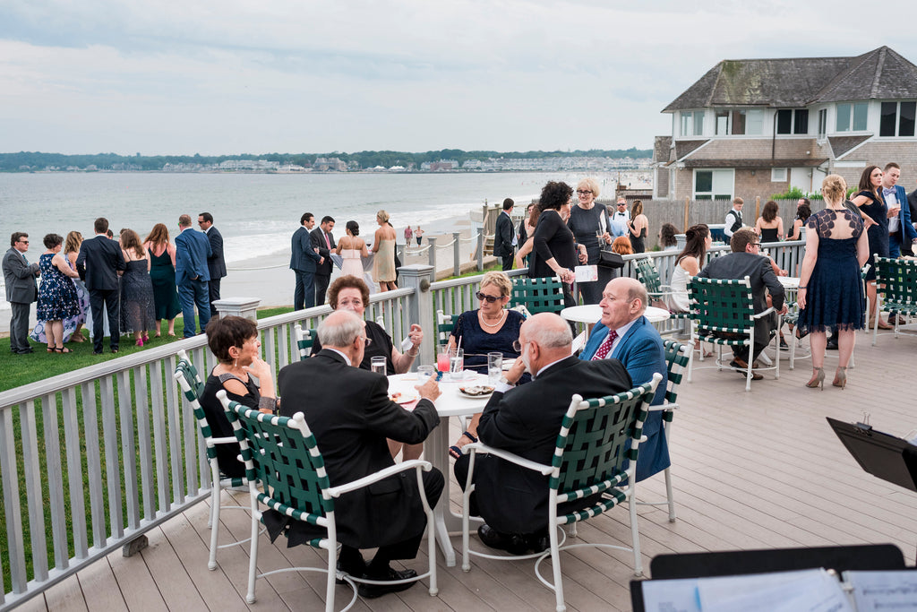 Melanie & James’ Beach Front Wedding at The Dunes Club in    Narragansett, Rhode Island | Tallulah Ketubahs