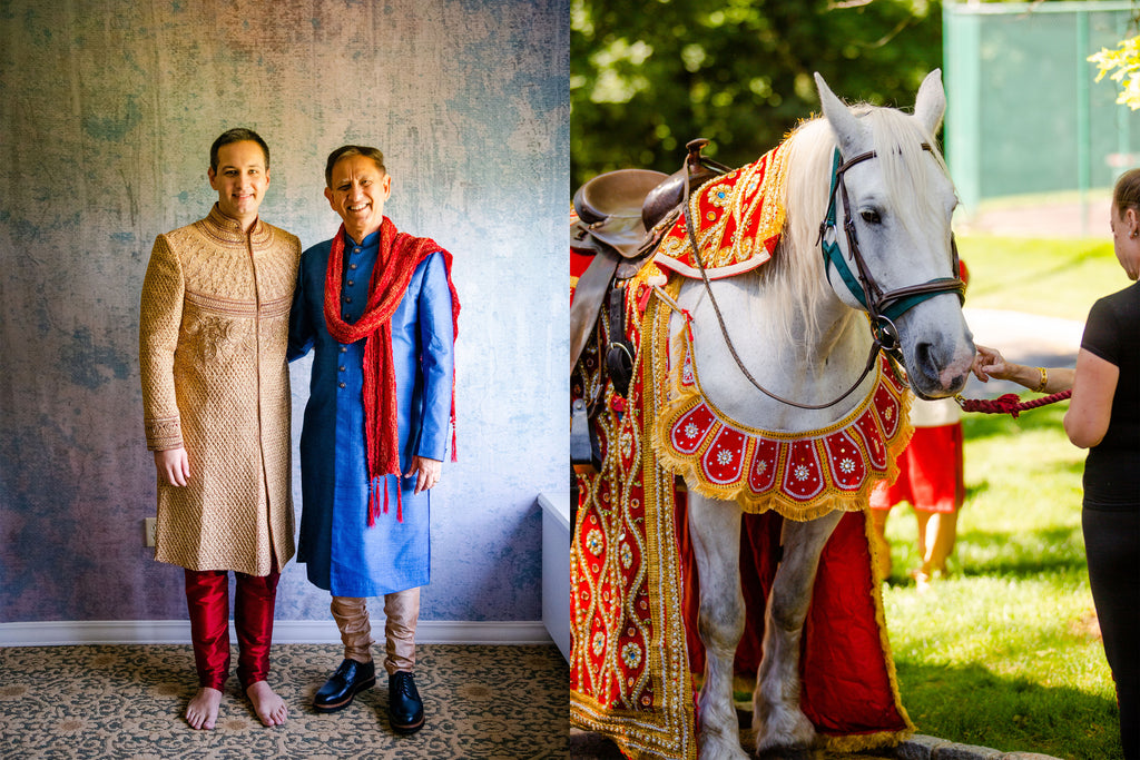  Laura & Raj’s Multi-Cultural Hindu Jewish Wedding in Hudson Valley, NY | Tallulah Ketubahs