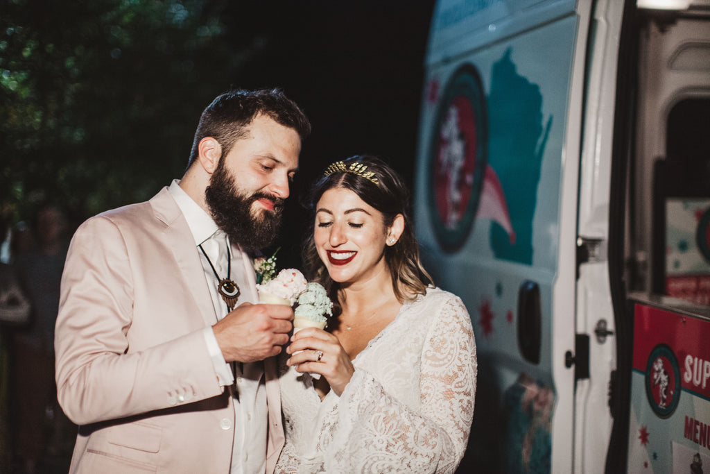 Becca & Cooper’s Camp Wedding in Lake Delton, Wisconsin | Tallulah Ketubahs