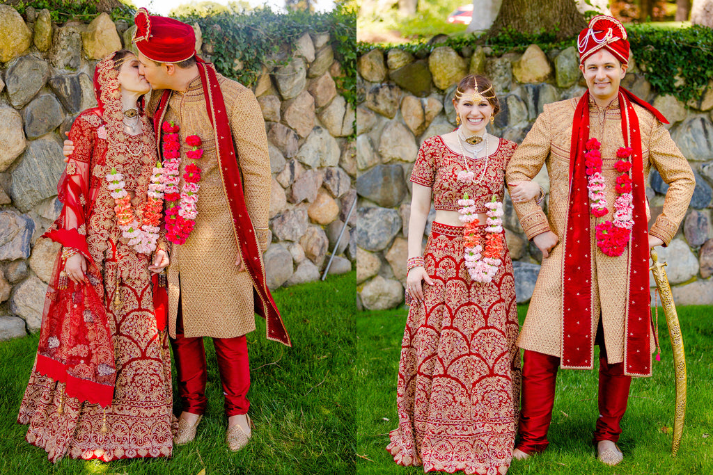  Laura & Raj’s Multi-Cultural Hindu Jewish Wedding in Hudson Valley, NY | Tallulah Ketubahs