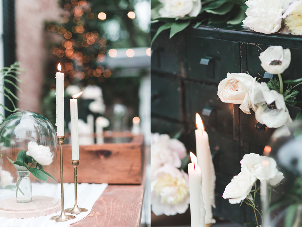 Greenery Aglow Styled Shoot at Drumore Estate | Tallulah Ketubahs