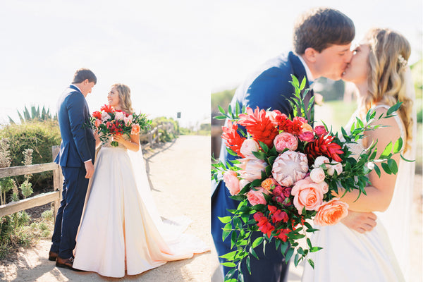 Gabrielle & Daniel - Wedding at The Ritz-Carlton Bacara, Santa Barbara | Tallulah Ketubahs