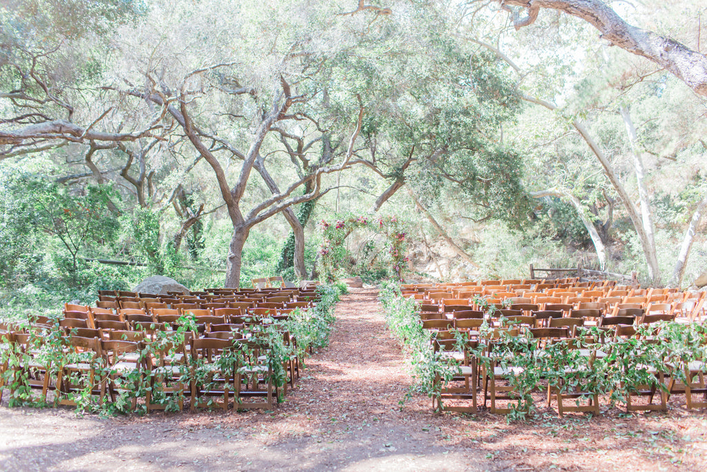 Courtney & Sam Beautiful Boho Wedding in Santa Barbara | Forest Wedding Ceremony | Tallulah Ketubahs