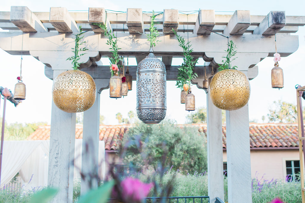 Courtney & Sam Beautiful Boho Wedding in Santa Barbara | Archway Decor | Tallulah Ketubahs