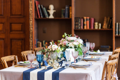 Antoine Vestier Themed Wedding at the College of Physicians | Tablescape | Tallulah Ketubahs