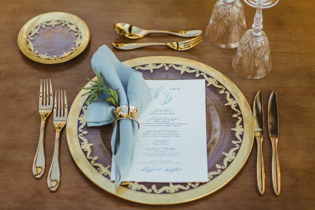 Celine & Jad - Luxury Bespoke Destination Wedding in Spetses Island, Greece | Romantic Floral Tablescape | Tallulah Ketubahs