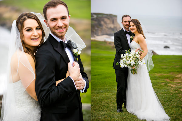 Ellen & Adam - Wedding at the Ritz Carlton, Half Moon Bay | Tallulah Ketubahs