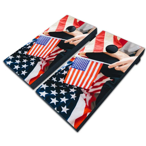 patriotic cornhole boards