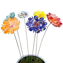 Load image into Gallery viewer, Extra Large Copper Enamel Flowers
