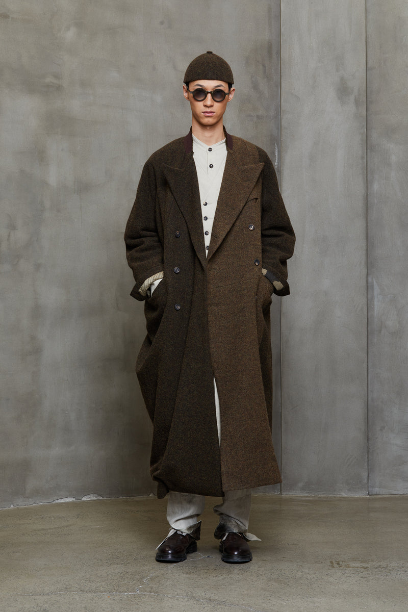 ELONGATED ASYMMETRIC COAT – ZIGGY CHEN