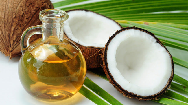 coconuts oil leaves